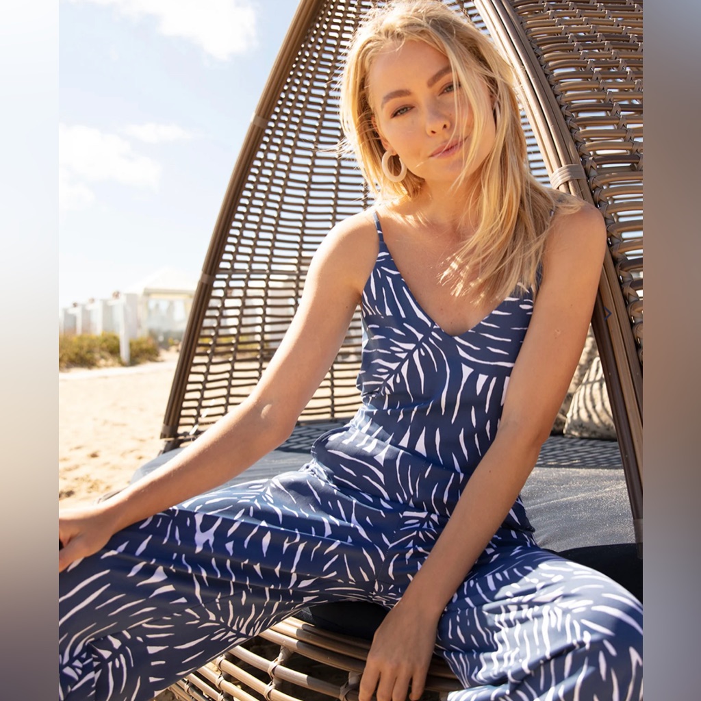 Mahi Gold “Hillary” Jumpsuit - Sz S - Palm Isle